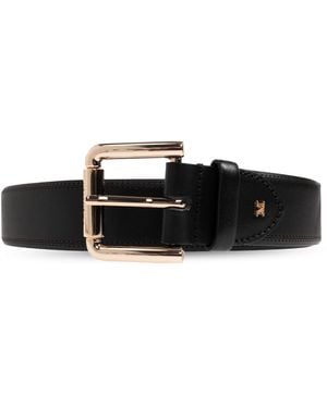 Max Mara "Esodo" Leather Belt - Black