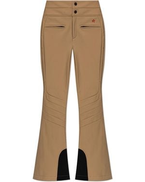 Perfect Moment High-Waisted 'Aurora Flare' Ski Trousers - Natural
