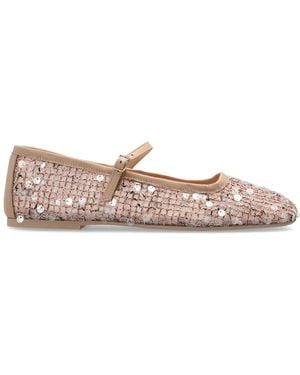 Agl Attilio Giusti Leombruni 'Ceramic Mary Jane' Ballet Flats - Pink