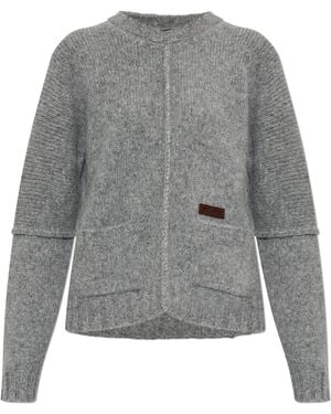 DSquared² Round-Neck Jumper - Grey