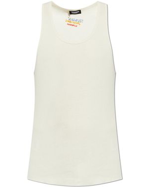 DSquared² Sleeveless T-Shirt - White