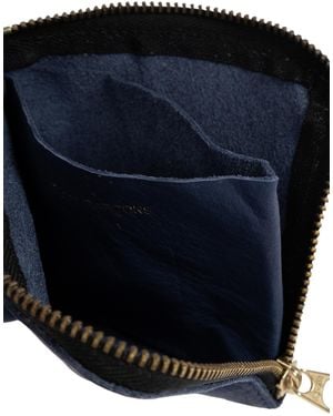 Comme des Garçons Leather Waist Bag - Blue