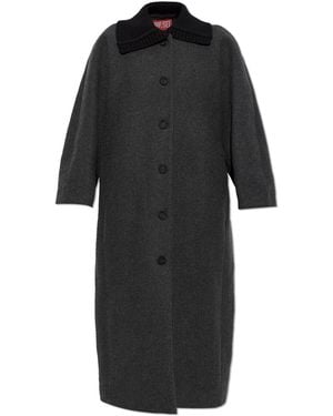 DIESEL 'G-Loom' Coat - Black