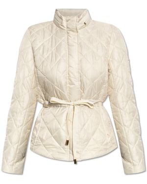 MICHAEL Michael Kors Insulated Jacket With Hood - Natural