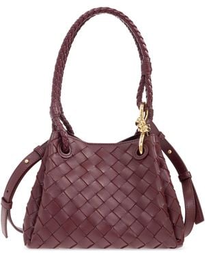 Bottega Veneta Handbag Parachute Small - Purple
