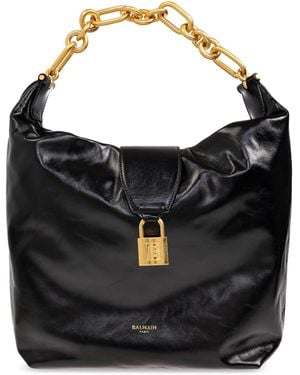 Balmain Shoulder Bag 'Sync' - Black