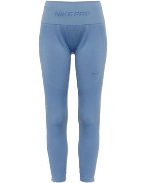 Nike Logo Leggings - Blue