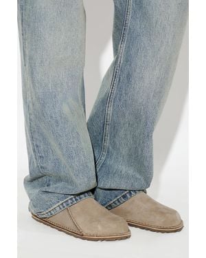 Birkenstock "Lutry Premium Split" Shoes - Blue
