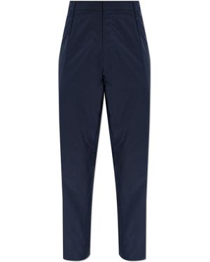 Paul Smith Tapered-Leg Crease Trousers - Blue
