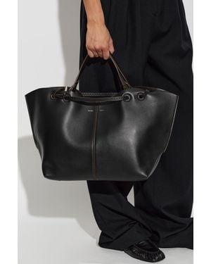 Max Mara Shopper Bag 'Mixed Doubles' - Black