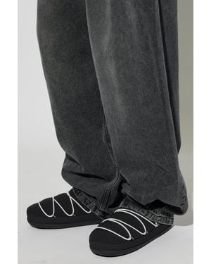 Moon Boot 'Mb Soft Slipper' Shoes - Gray