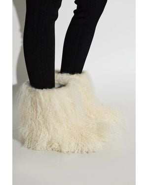 UGG 'Classic Short Fluff Momma' Snow Boots - Black