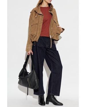 AllSaints 'Sadie Barrel' Straight-Leg Jeans - Blue