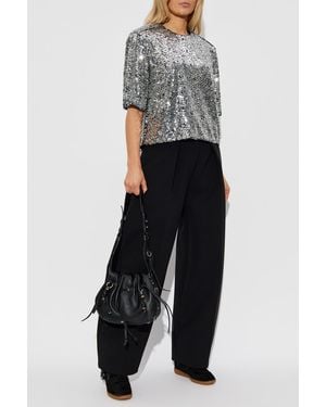 Isabel Marant Helga Top - Metallic
