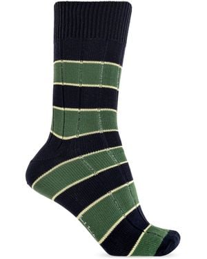 Paul Smith Socks With Logo - Green