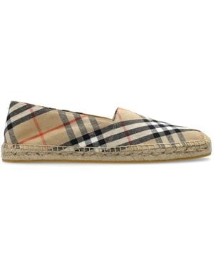 Burberry Patterned Shoes - Natural