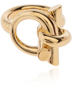 Ferragamo Brass Ring - Metallic
