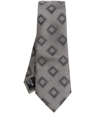 Giorgio Armani Silk Tie - Grey