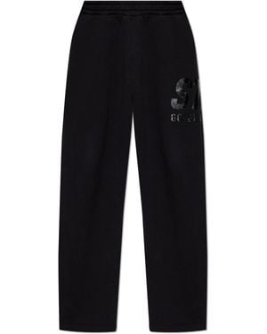 Golden Goose Joggers With Logo - Black