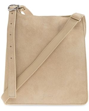 Jacquemus Shoulder Bag 'Tablier Small' - Natural