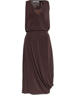 Lemaire Sleeveless Dress - Brown