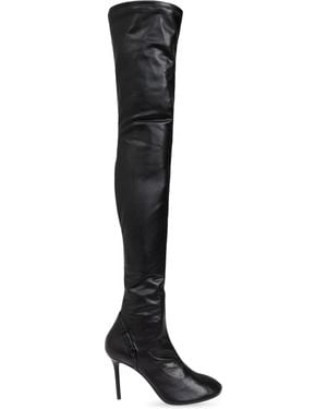 Courreges Boots Cuissarde - Black