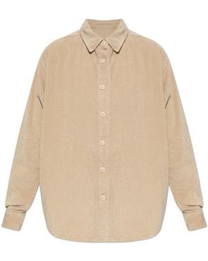 American Vintage Corduroy Shirt - Natural