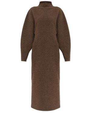 Max Mara Wool Dress 'Tenuta' - Brown