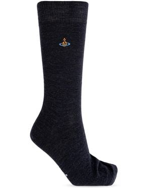 Vivienne Westwood Wool Socks - Black