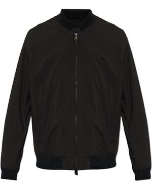 Paul & Shark Jacket With Logo - Black