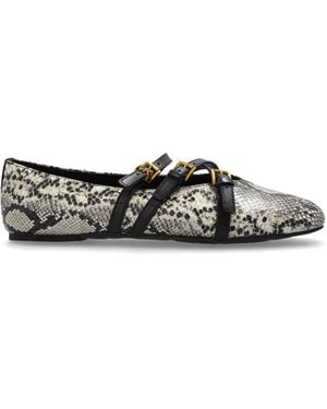 MICHAEL Michael Kors Ballet Flats 'Indy' - Natural