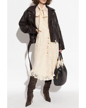 Zimmermann Dress 'Lace Flutter' - Natural