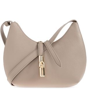 Furla "Goccia" Shoulder Bag - Natural