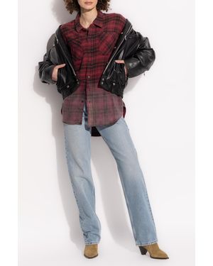 RE/DONE Jeans With Straight Legs - Blue