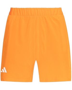 adidas Originals Training Shorts With Logo - Orange