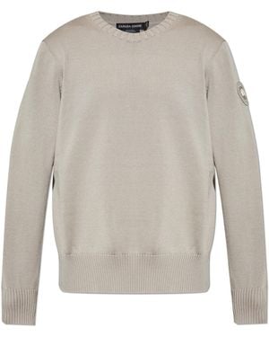 Canada Goose Wool Jumper - White