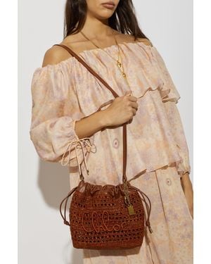 Chloé 'Summer Banana Mini' Bag - Brown