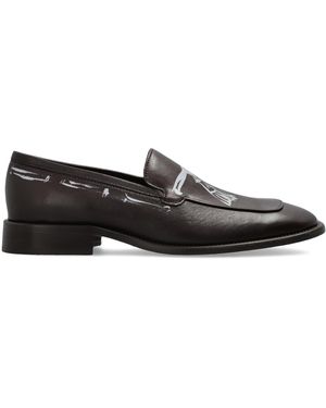Acne Studios Leather Loafers - Black