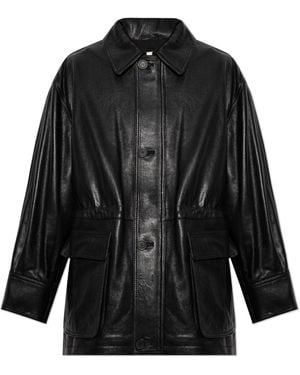 Arma 'Maeve' Leather Jacket - Black