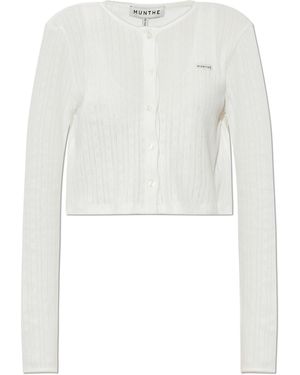 Munthe Cardigan "Noelia" - White