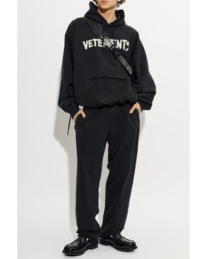 Vetements Hoodie - Black