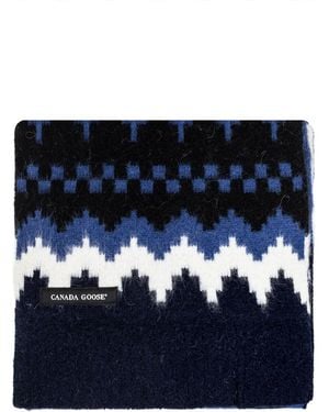 Canada Goose Wool Scarf - Black