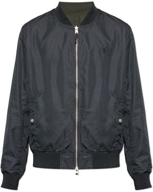 AllSaints Reversible "Rev" Bomber Jacket - Black