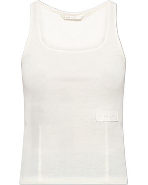 Rethinkit Studios Ribbed Sleeveless Top - White