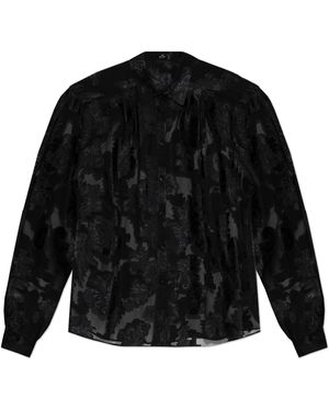 Etro Transparent Shirt - Black