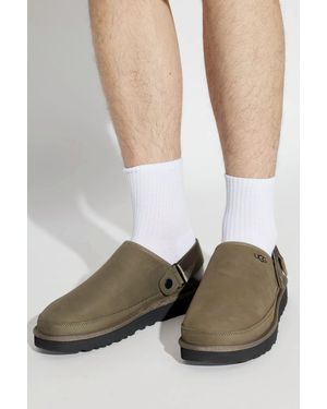 UGG "Goldencoast Clog Ii Nubuck" Shoes - Gray