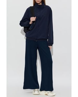 EA7 Flared-Leg Pants - Blue
