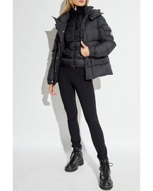 Moncler Pants With Pleats - Black