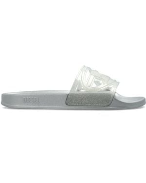 DIESEL Slides "Sa-Clyde" - White