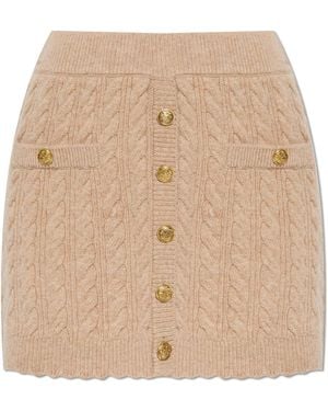 LoveShackFancy Skirt 'Berritt' - Natural